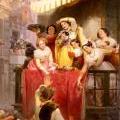 Karneval u Rimu, Wilhelm Wider 1818-1884.